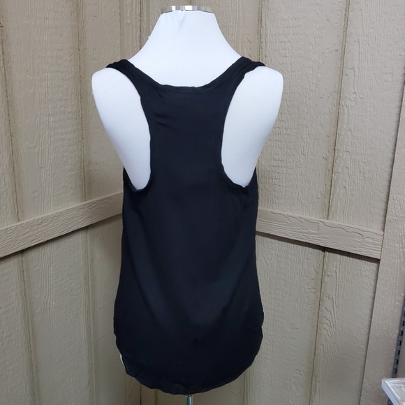 NWT Nylon Apparel Embroidered/Beaded Racerback Tank Top - M - Picture 4 of 8